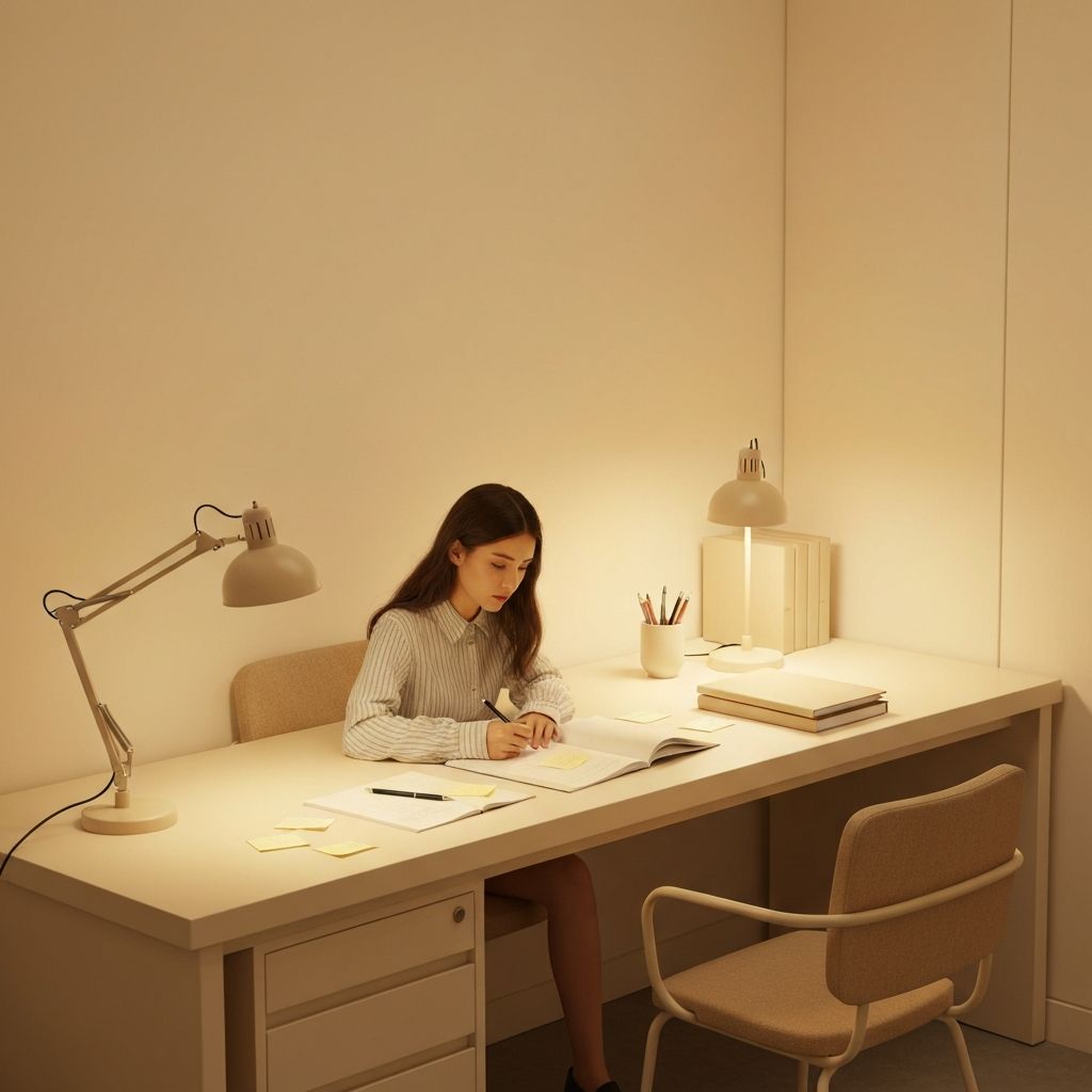 Naturlichemikronahr Arbeitsbereich - organisiert und fokussiert